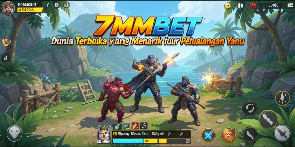 Gameplay menarik dari 7MMBET menampilkan petualangan di dunia terbuka.