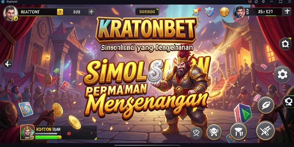 Tampilan gameplay KRATONBET yang menarik dan dinamis.