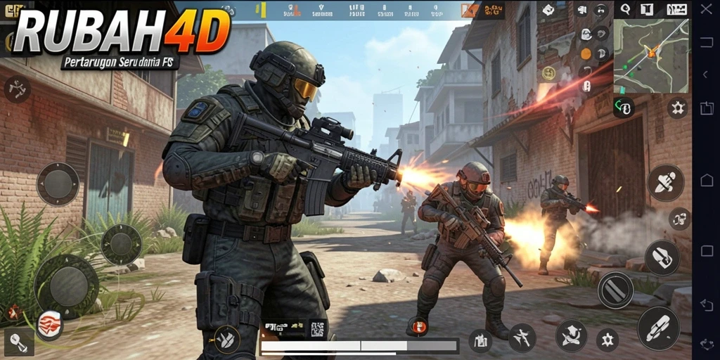 Tampilan mendebarkan dalam gameplay RUBAH4D yang seru dan menantang.